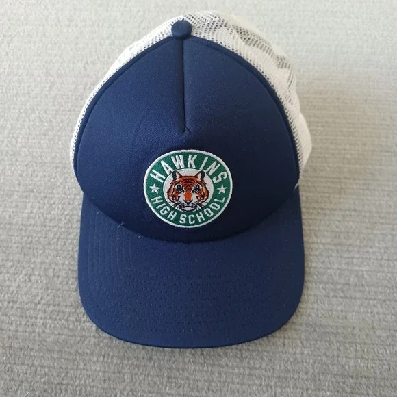 Stranger Things x Nike Hawkins High School Trucker Style Baseball Hat Adjustable - Picture 7 of 7